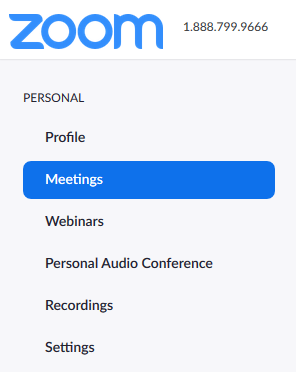 meetings selection