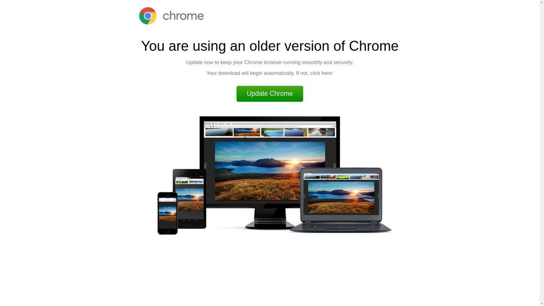 Chrome update lure indications