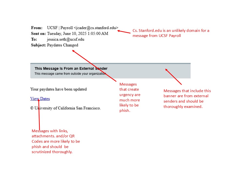 Jun 2025: Payroll Paydate Change Lure Red Flags