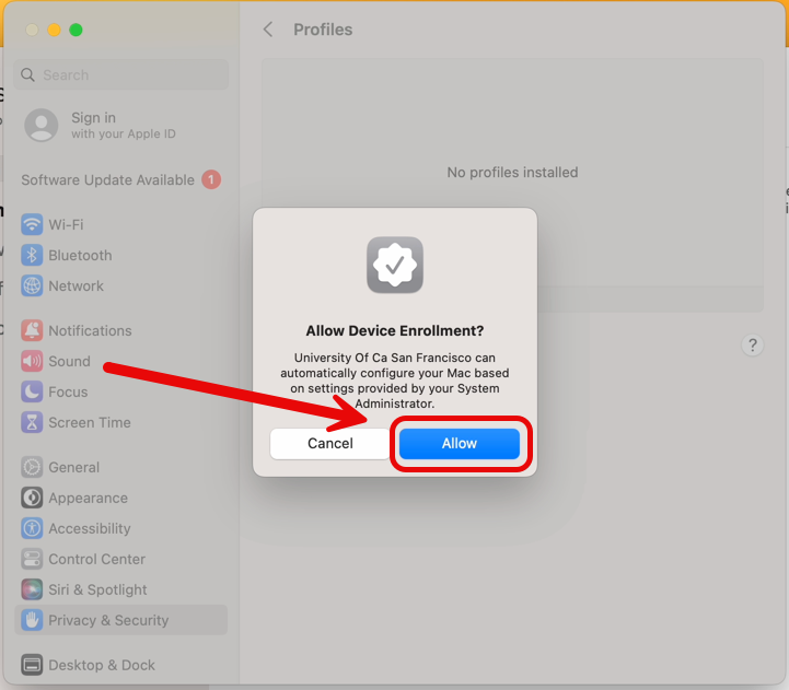 How to Renew Expired Jamf Enrollments for UCSF Macs Running macOS 13 or ...