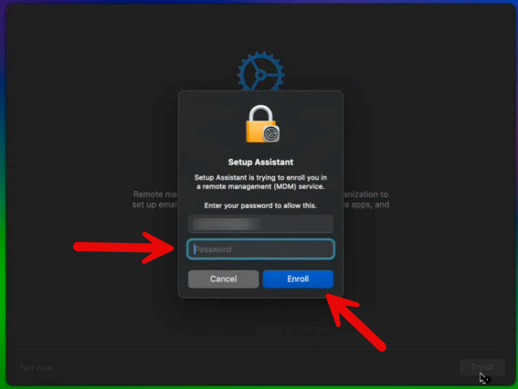06 Enter Computer Password