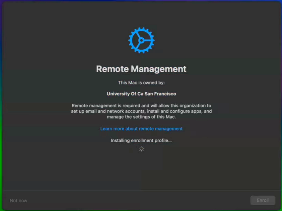 13 Installing Enrollment Profile