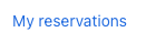 ZWR - My Reservations