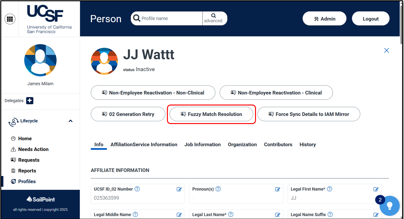 De-Duplication - Fuzzy Match Resolution Selected