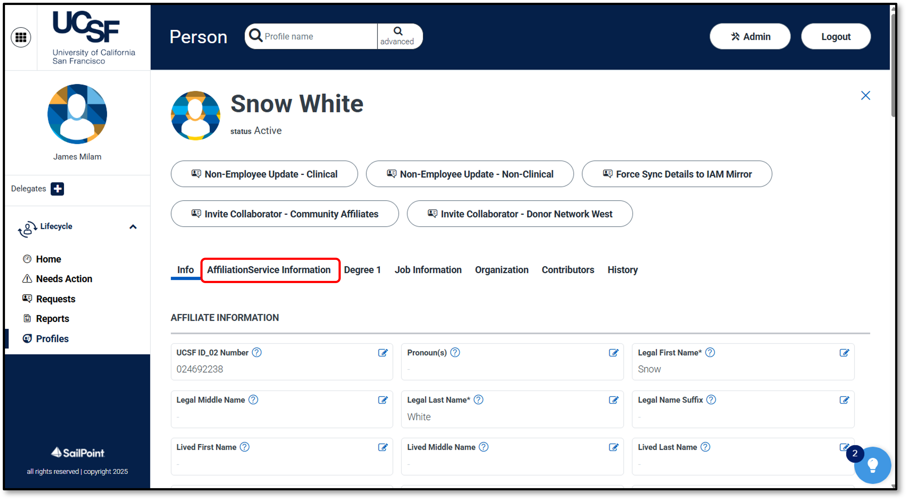 MyAffiliate - Affiliation Service Information