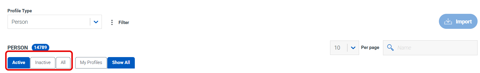 MyAffiliate - Profile Type (Person Tabs Selected)