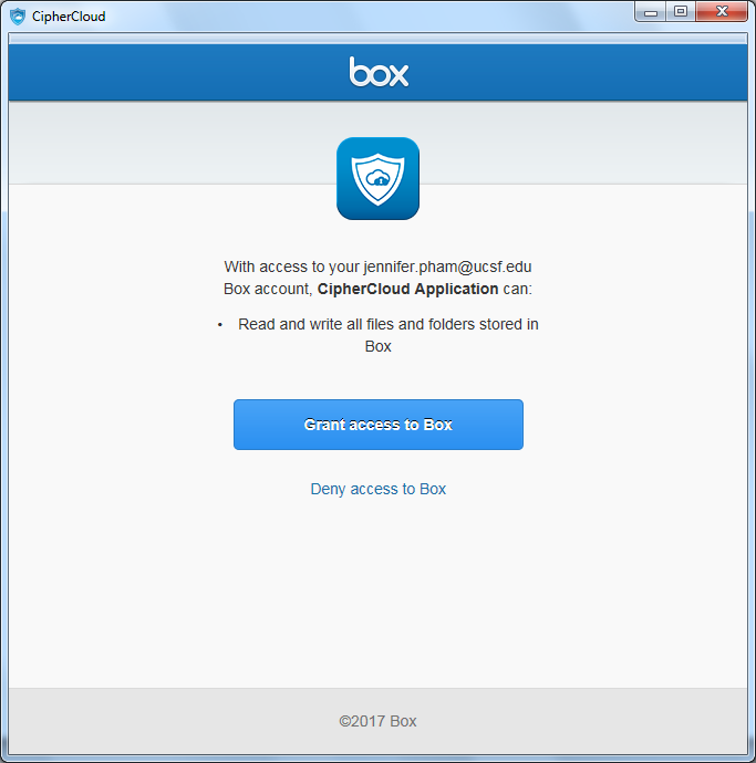 CipherCloud - Re-authenticate every thirty days