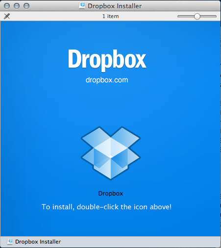 drop box screenshot