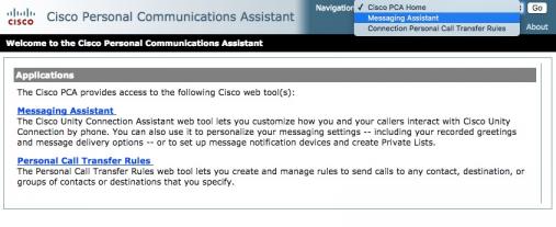 cisco unity send voicemail email