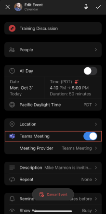 Select Meeting Platform