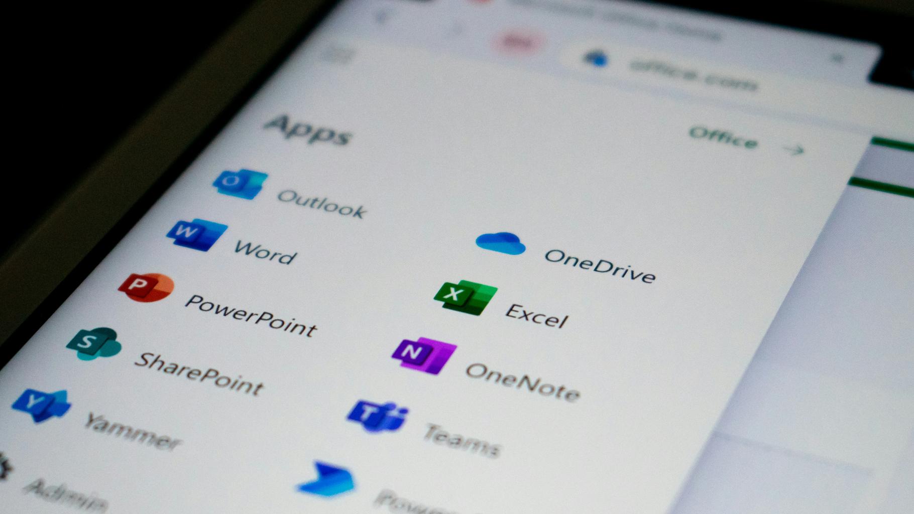 Microsoft 365 Applications