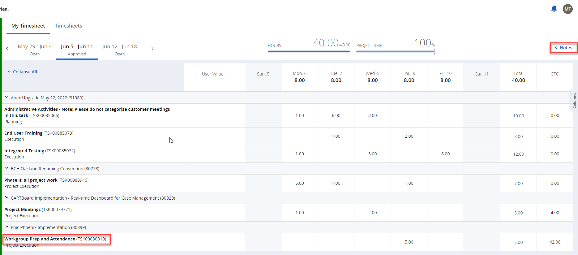 MyPPM Complete Your Timesheet UCSF IT