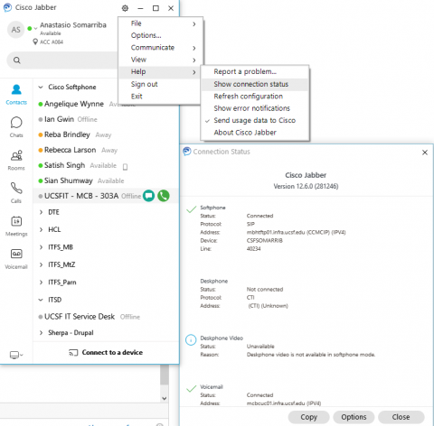 cisco jabber pc automatic configuration